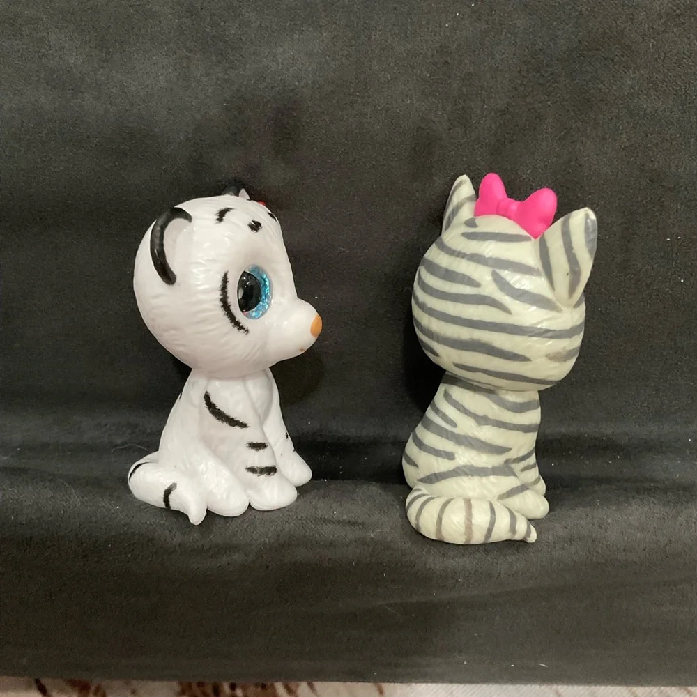 TY BEANIE BOO‎ MINIS TIGER AND CAT